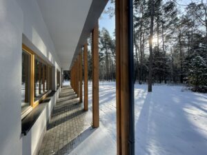 Dom seniora Warszawa Otwock zima